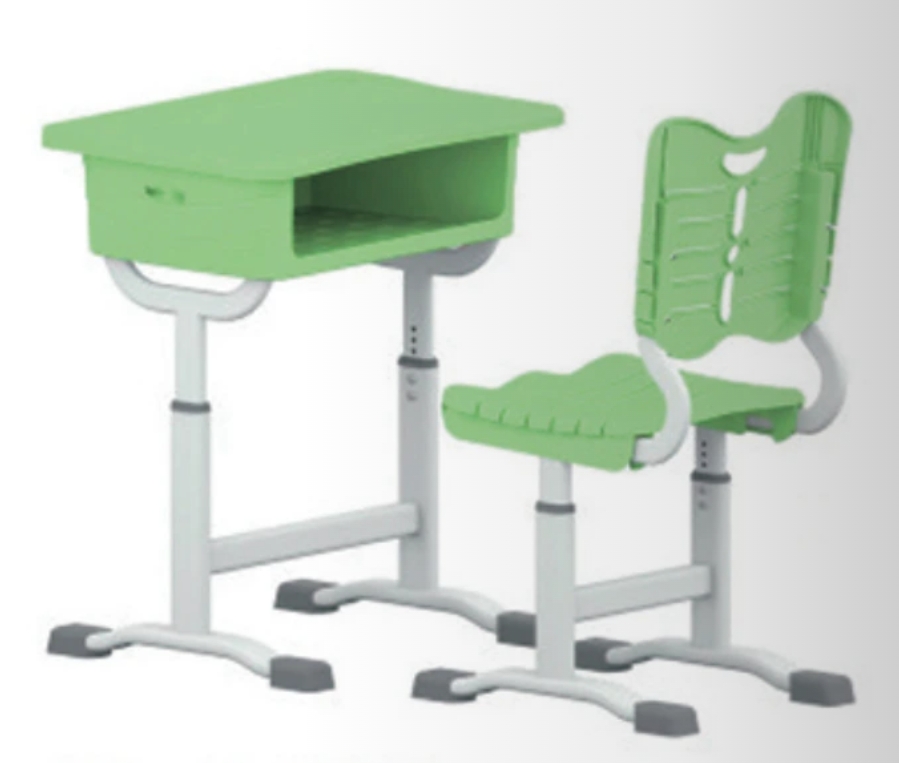 單人帶靠背可調節(jié)桌椅